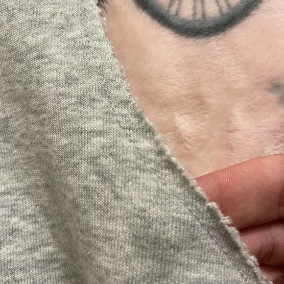 Champion Gray Sleeveless Hoodie with Pastel Trim - Picture 5 of 5